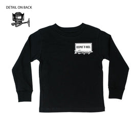 Keepin' It Reel - Fishing Reel (pf&b) - Child Long Sleeve Tee