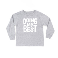 Doing My Best - Child Long Sleeve Tee