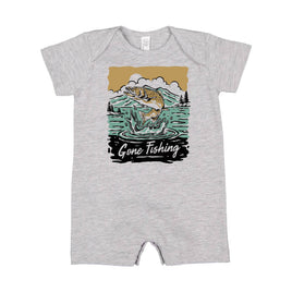 Gone Fishing - Shorts Romper