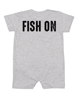 Mountain Fish & Pole - Fish On (pf&b)  - Shorts Romper