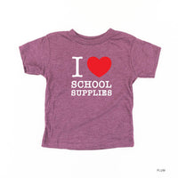 I ♥ School Supplies - Child Tee