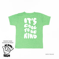Be Kind Bruh - It's Cool to Be Kind (pf & b) - Child Tee