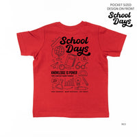 School Days - School Day Items (pf & b) - Child Tee