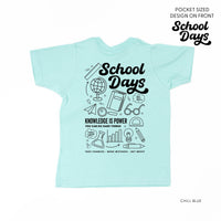 School Days - School Day Items (pf & b) - Child Tee