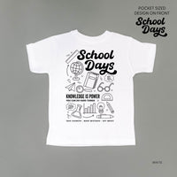 School Days - School Day Items (pf & b) - Child Tee