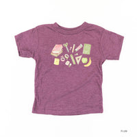 Watercolor School Supplies - Child Tee