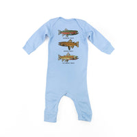 Trout Chart - Hand Drawn - Baby Sleeper