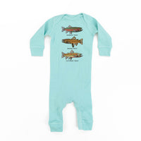 Trout Chart - Hand Drawn - Baby Sleeper