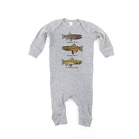 Trout Chart - Hand Drawn - Baby Sleeper