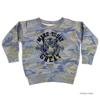 Make Today Great - Tiger - Child Sweater