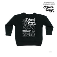 School Days - School Day Items (pf & b) - Child Sweater