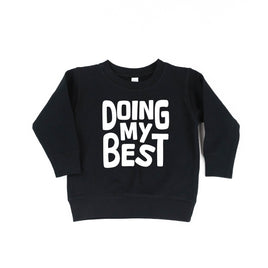 Doing My Best - Child Sweater