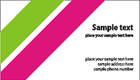 Business Cards 14pt Template 004F