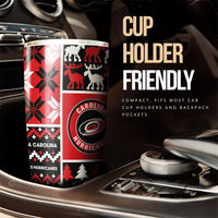 Carolina Hurricanes Tumbler Cup Custom Ugly Style Car Accessories