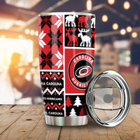 Carolina Hurricanes Tumbler Cup Custom Ugly Style Car Accessories