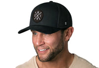 Chicago Trucker Hat  |  Black CHI X Snapback