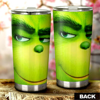 Christmas Grinch Tumbler Cup Custom Car Interior Accessories