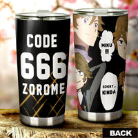 Code:666 Zorome Tumbler Cup Custom Car Accessories