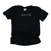 Embroidered Comfort Colors Tee - 4 Shells In A Row