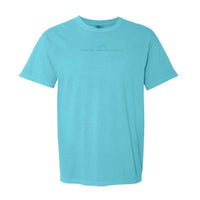 Embroidered Tone on Tone - Comfort Colors Tee - Forever Chasing Sunsets
