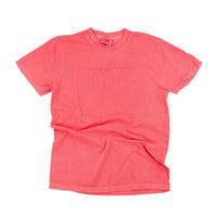 Embroidered Tone on Tone - Comfort Colors Tee - Forever Chasing Sunsets