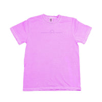 Embroidered Tone on Tone - Comfort Colors Tee - Forever Chasing Sunsets