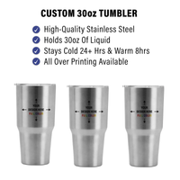 Custom 30oz Tapered Tumbler