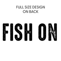 Mountain Fish & Pole - Fish On (pf&b) - Child Tee