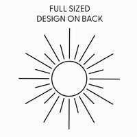 My Only Sunshine w/ Full Sun on Back - Child Tee