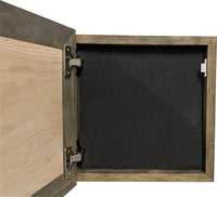 Hidden Gun Storage Safe Concealed Shelf with Hummingbird Wall Decor