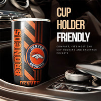 Denver Broncos Tumbler Cup Custom Car Accessories