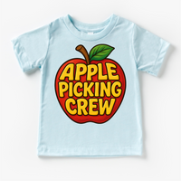 Apple Picking Crew Fall Shirt - Apple Picking Orchard Tee