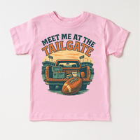 Meet Me At The Tailgate Football Shirt - Retro Football Tee