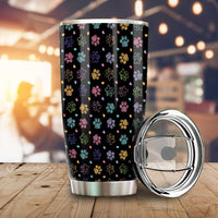 Dog Paw Tumbler Cup Custom Car Interior Accessories