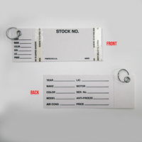 E-Z Find Key Tag Kit,  500 Tags & Rings