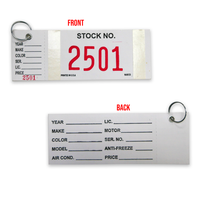 E-Z Find Key Tag Kit,  500 Tags & Rings