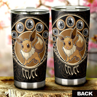 Eevee Tumbler Cup Custom Anime