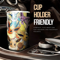 Eevee Tumbler Cup Custom Car Accessories For Fans