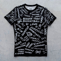 Emotions - Performance Compression T-Shirt - Black