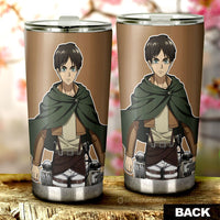 Eren Yeager Tumbler Cup Custom Main Hero Car Accessories