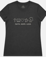 Faith. Hope. Love Tee