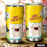 Finn the Human Adventure Time Tumbler Cup Custom Cartoon Car Accessories