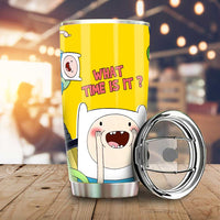 Finn the Human Adventure Time Tumbler Cup Custom Cartoon Car Accessories