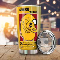 Finn x Jake Tumbler Cup Custom Adventure Time Car Accessories