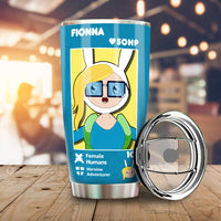 Fionna Tumbler Cup Custom Adventure Time Car Accessories