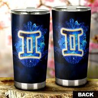 Gemini Tumbler Cup Custom Name Zodiac Car Interior Accessories
