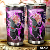 Goku Black Rose Tumbler Cup Custom Car Accessories Galaxy Style