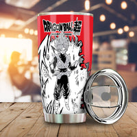 Goku Black Rose Tumbler Cup Custom Car Accessories Manga Style For Fans