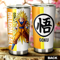 Goku SSJ Tumbler Cup Custom Car Accessories For Fans