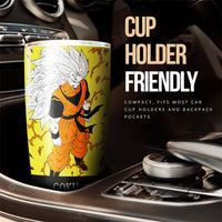 Goku SSJ Tumbler Cup Custom Manga Color Style